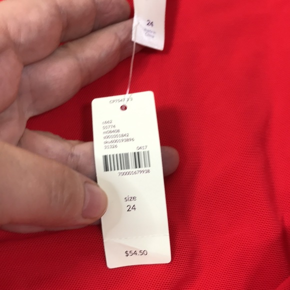 🌴 Swim by Cacique (NWT) 🌴…Women’s 24…Red Swim Bottoms/Skort! - Picture 7 of 13